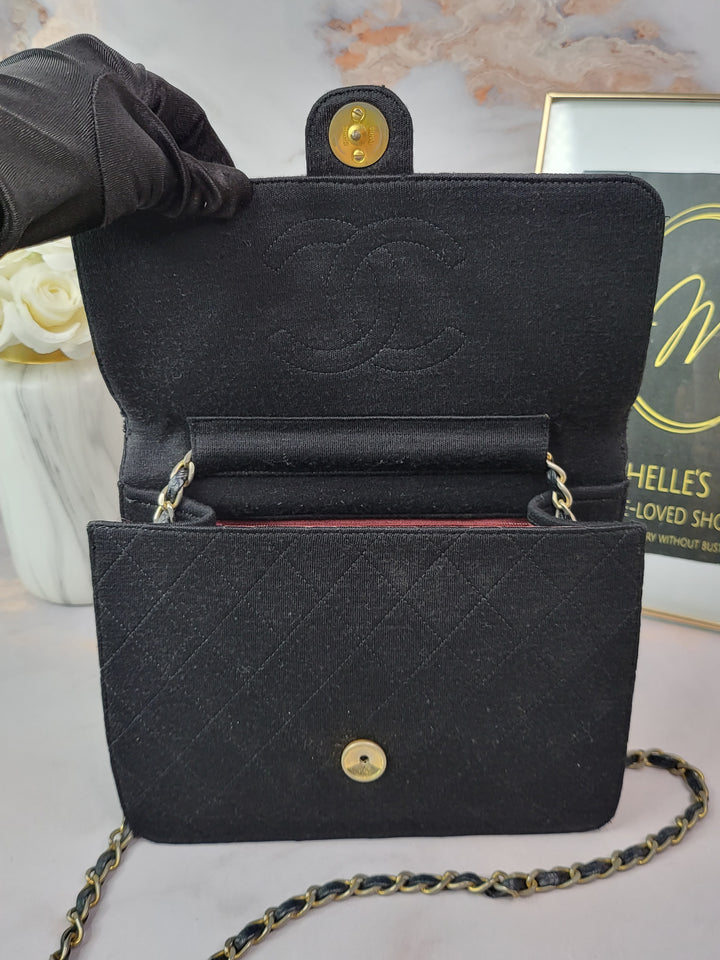 Chanel Fabric Single Flap