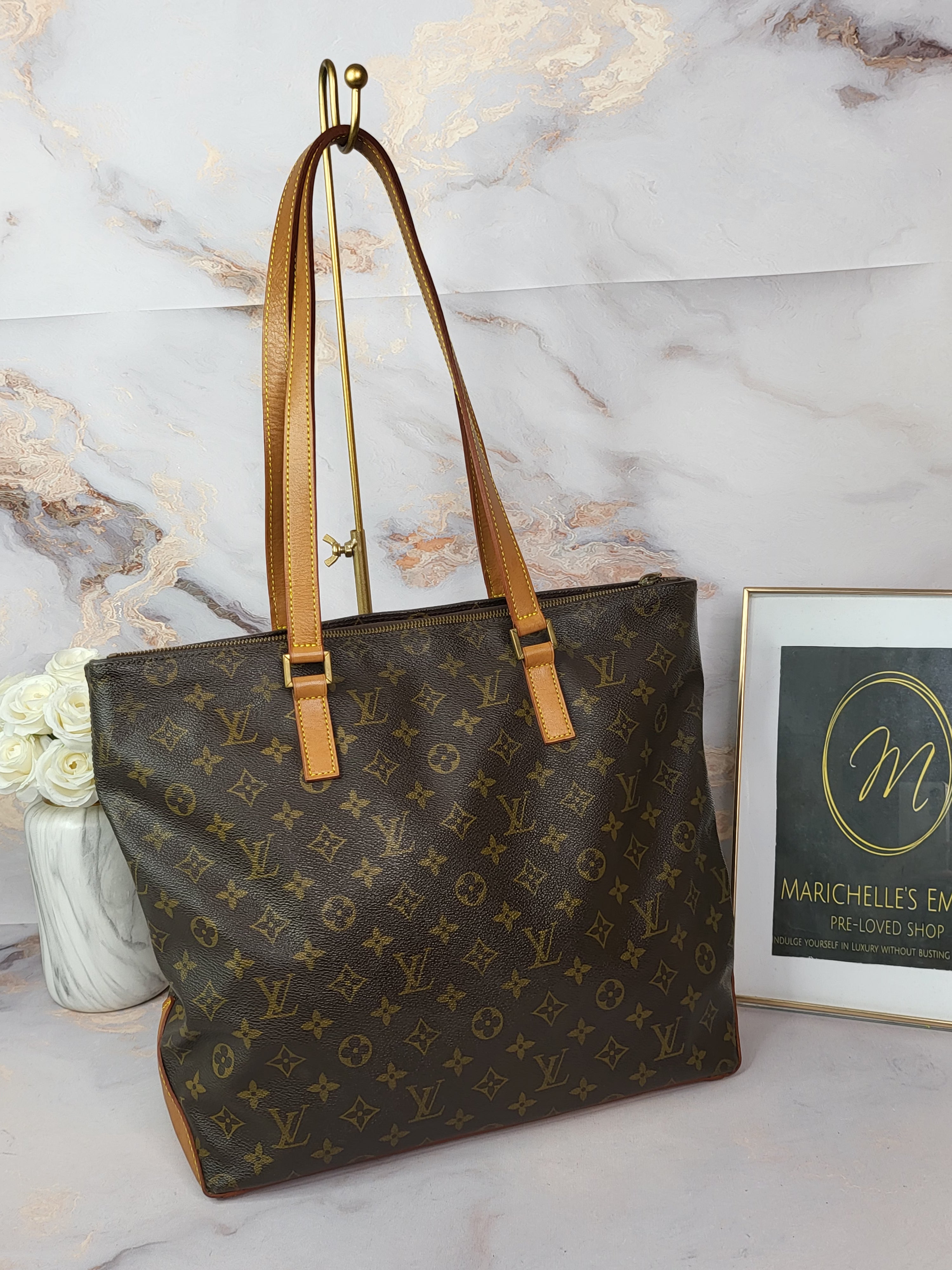 Louis Vuitton 2014 pre-owned Tadao PM tote bag, Brown Louis Vuitton  Monogram Sologne Crossbody Bag
