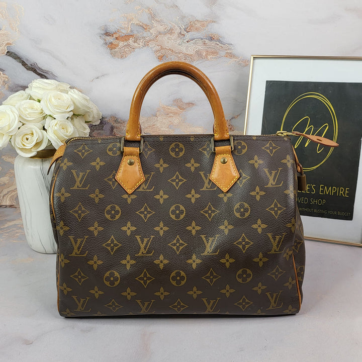 Louis Vuitton Monogram Speedy 30