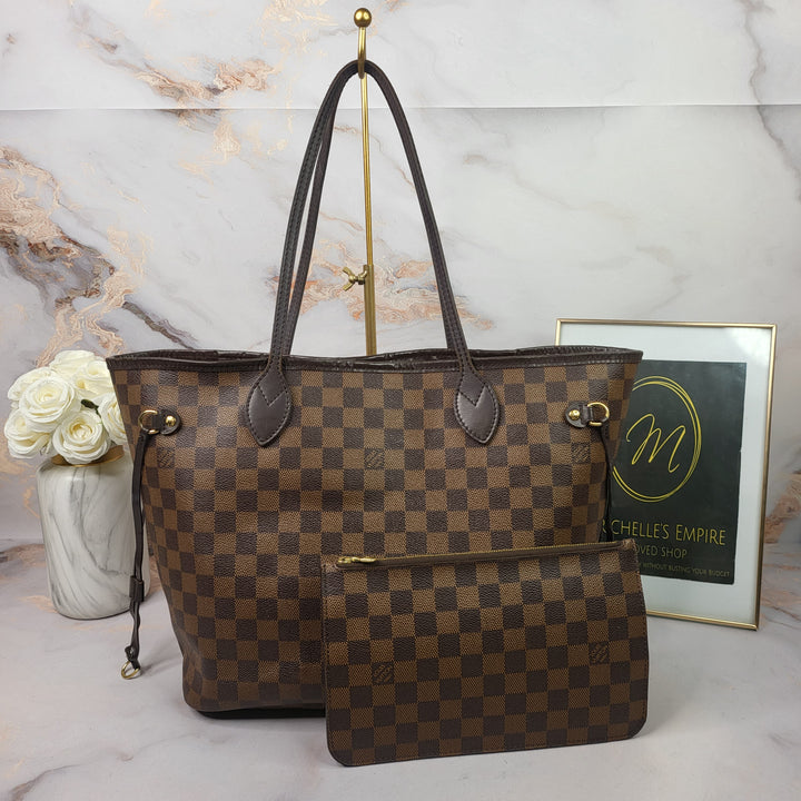 Louis Vuitton Damier Ebene Neverfull MM