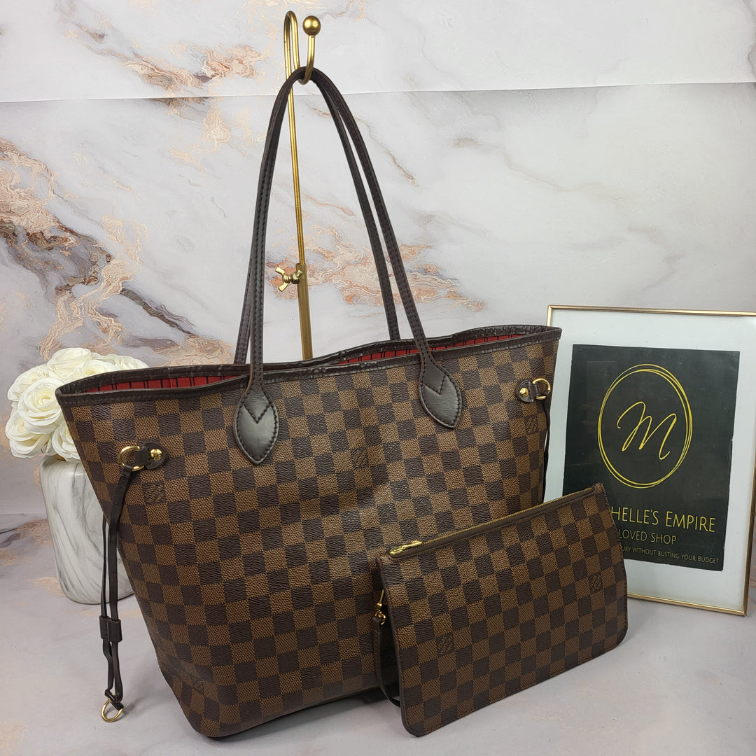 Louis Vuitton Damier Ebene Neverfull MM