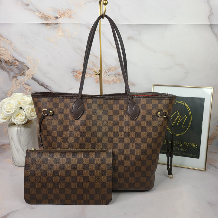 Louis Vuitton Damier Ebene Neverfull MM