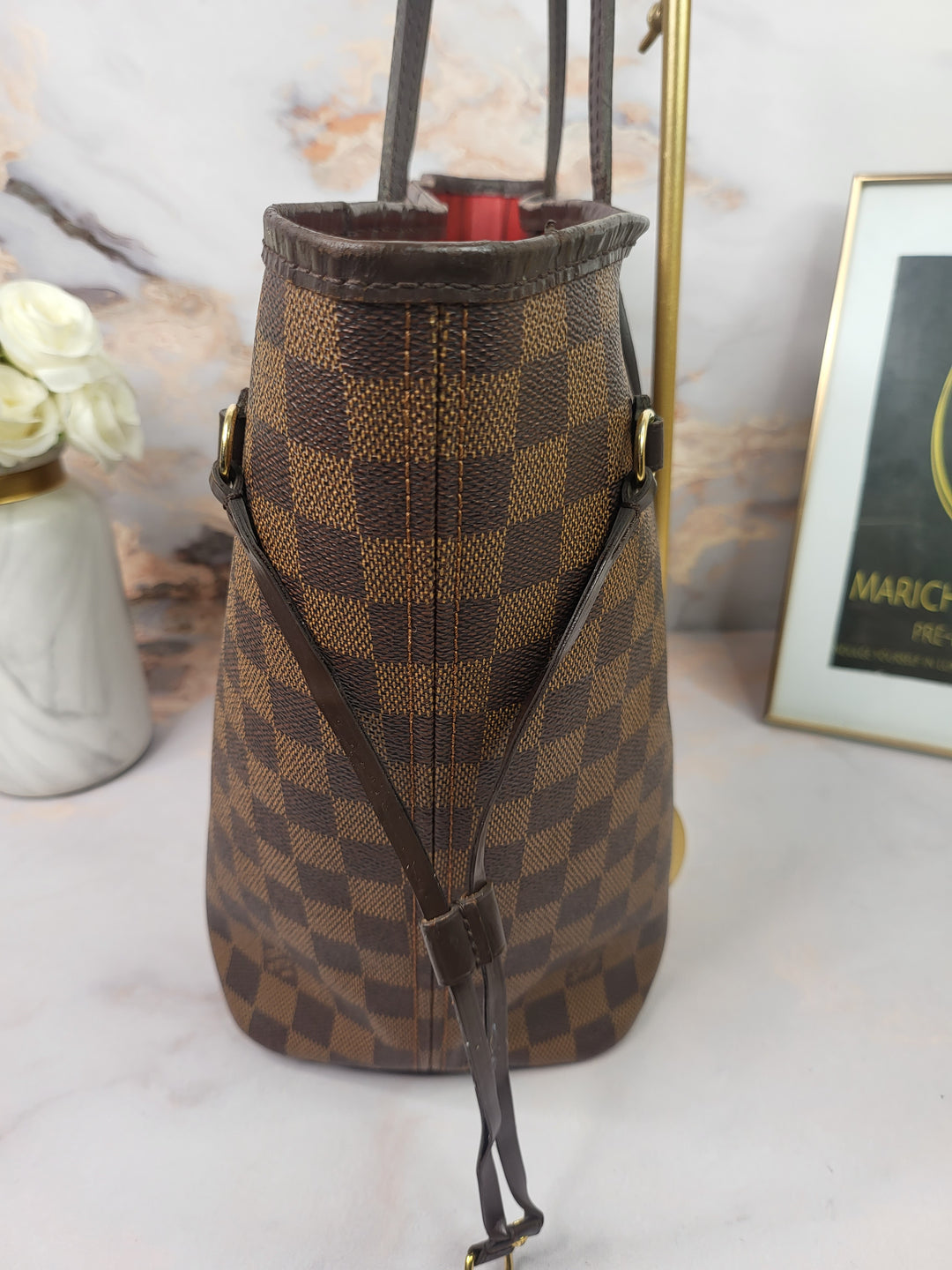 Louis Vuitton Damier Ebene Neverfull MM