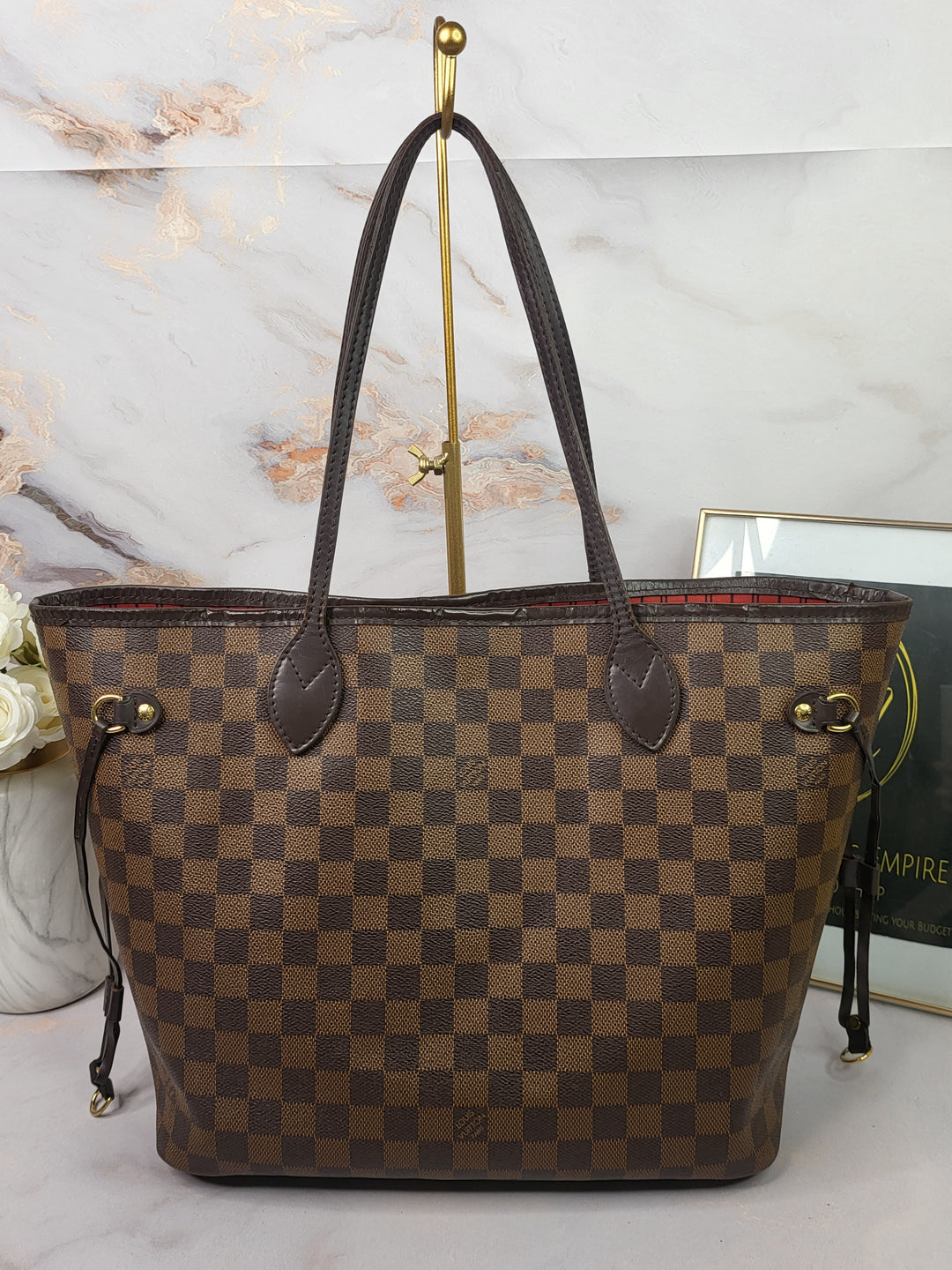 Louis Vuitton Damier Ebene Neverfull MM