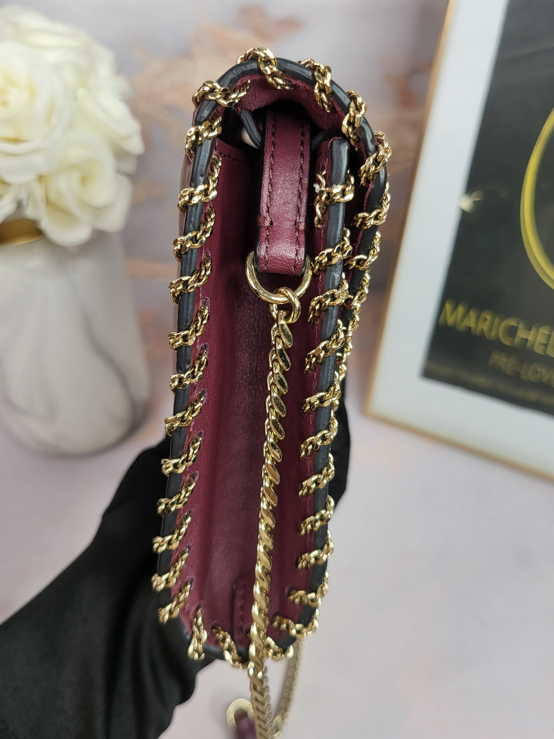 Valentino Garavani Whipstitch Chain Bag