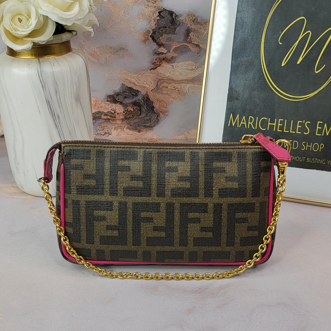 FENDI ZUCCA SPALMATI POCHETTE