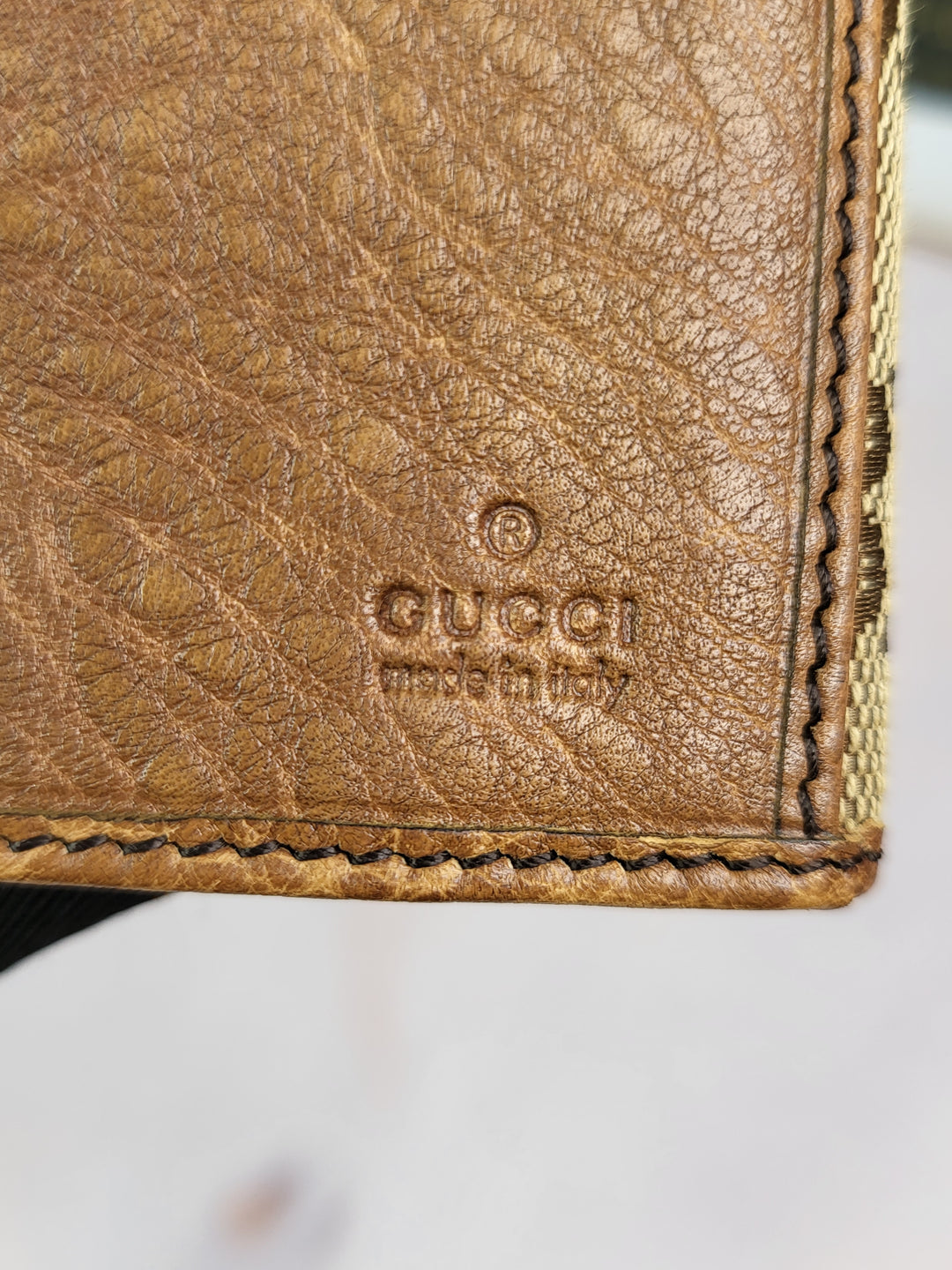 Gucci Canvas Long Wallet