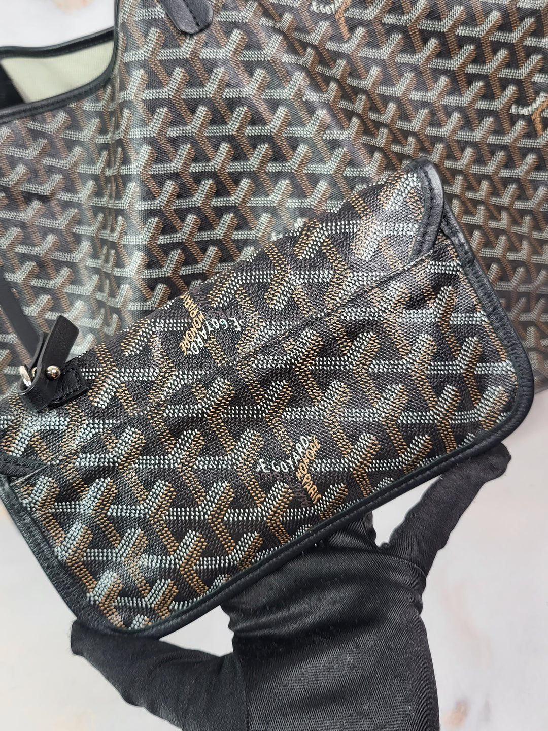 GOYARD ST LOUIS GM TOTE BAG