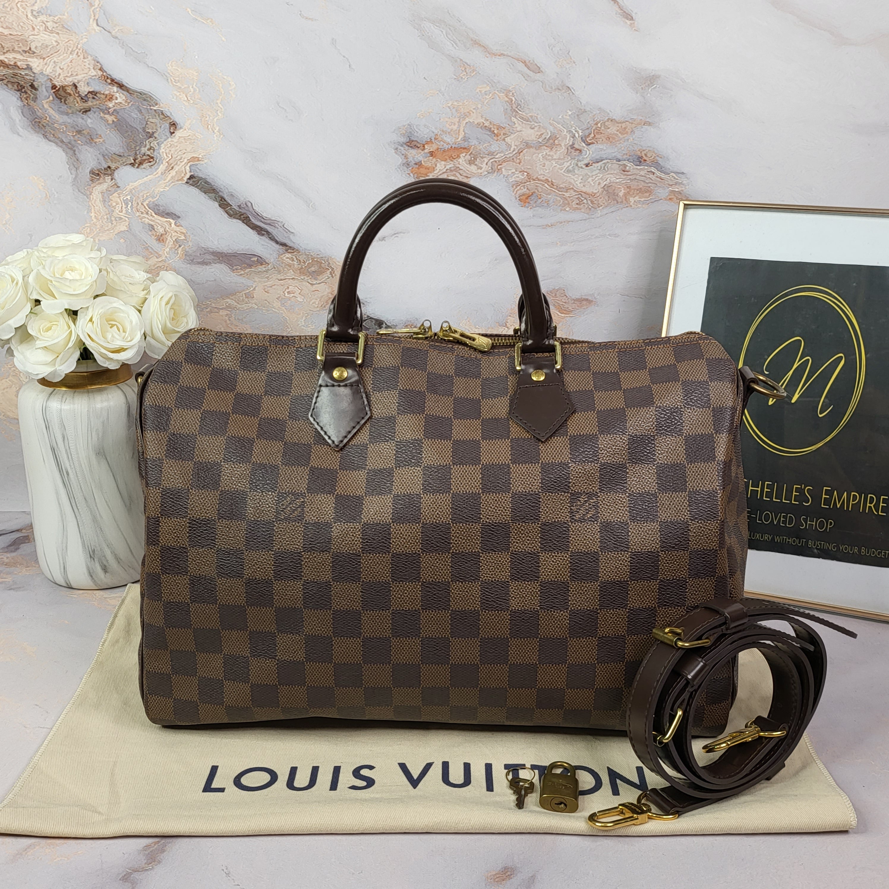 Louis Vuitton Damier Azur Portefeuille Wallet – Marichelle's Empire