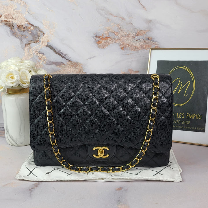 Chanel Caviar Double Flap Maxi