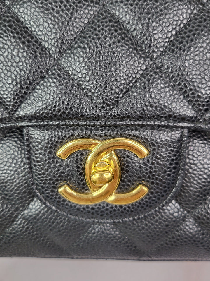 Chanel Caviar Double Flap Maxi