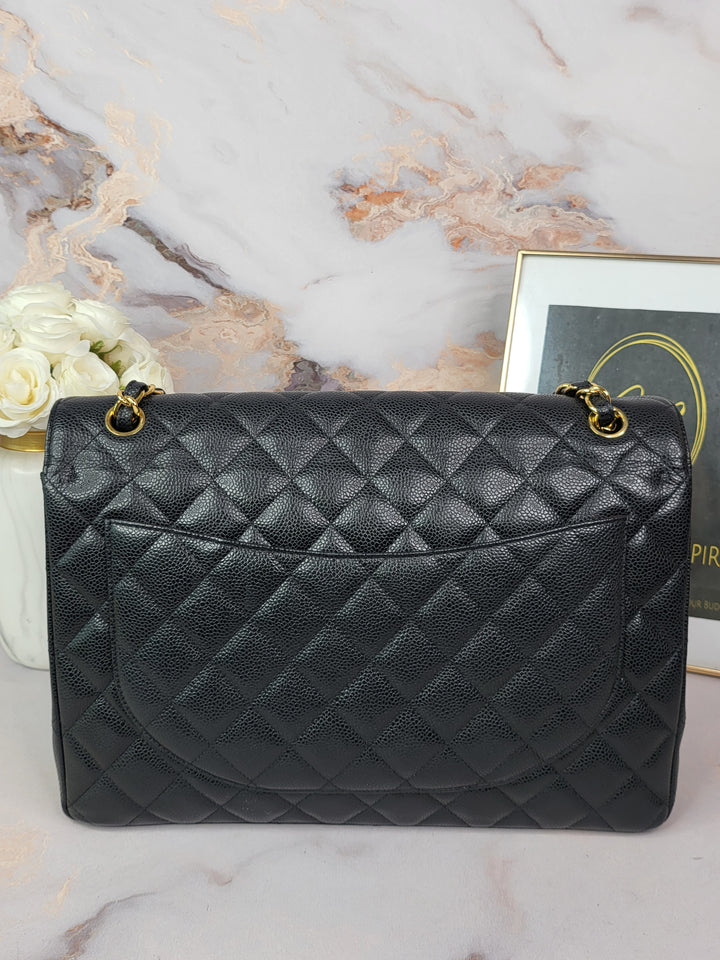 Chanel Caviar Double Flap Maxi