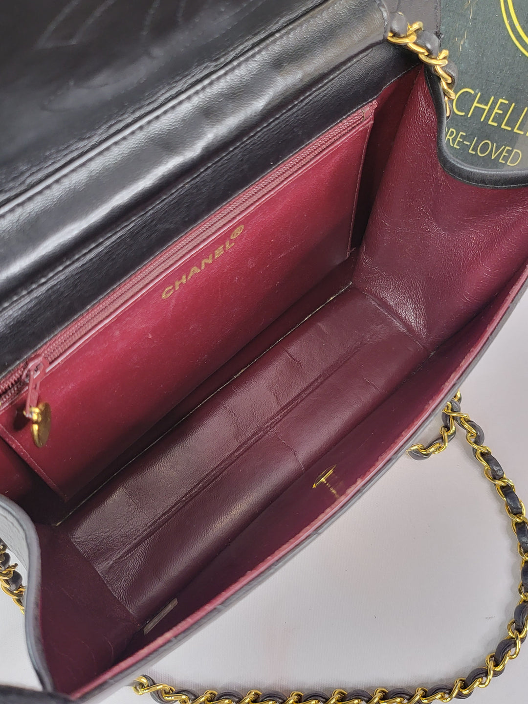Chanel Lambskin Vintage 24k Goldplate Flap