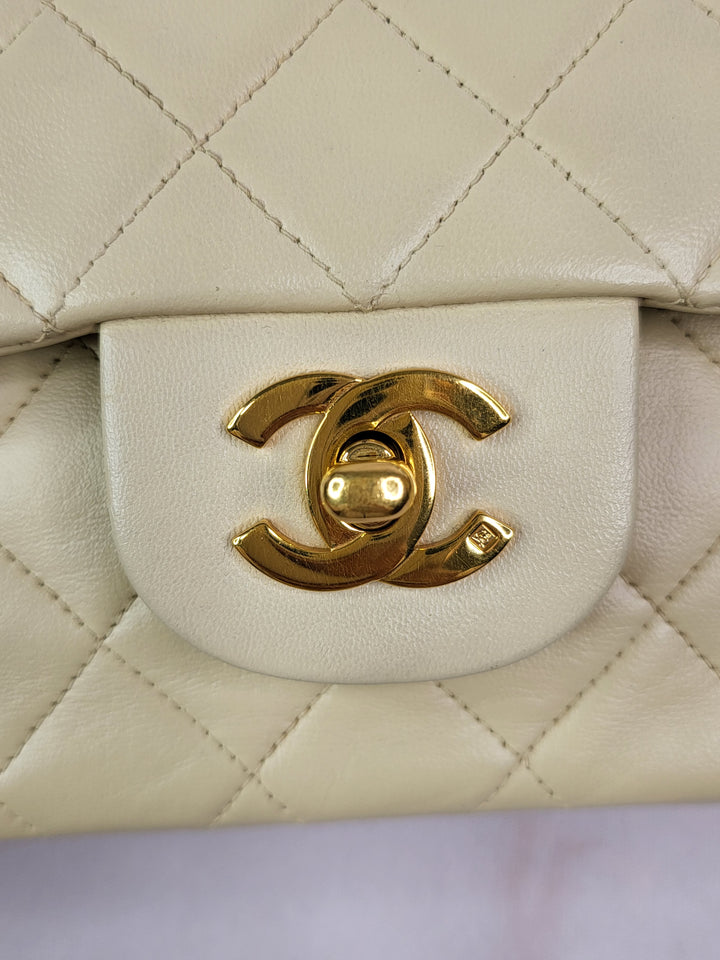 Chanel Lambskin Double Flap Medium