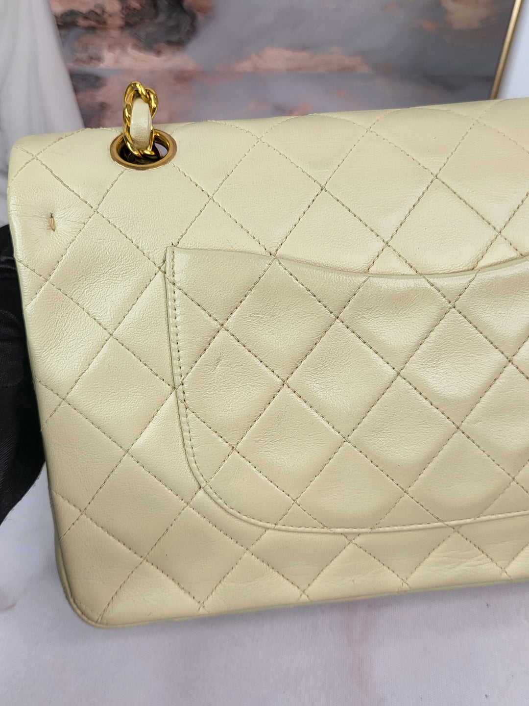 Chanel Lambskin Double Flap Medium