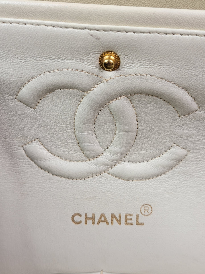 Chanel Lambskin Double Flap Medium