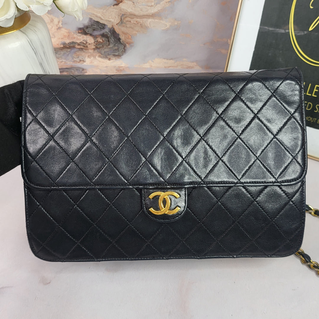 Chanel Lambskin Single Flap