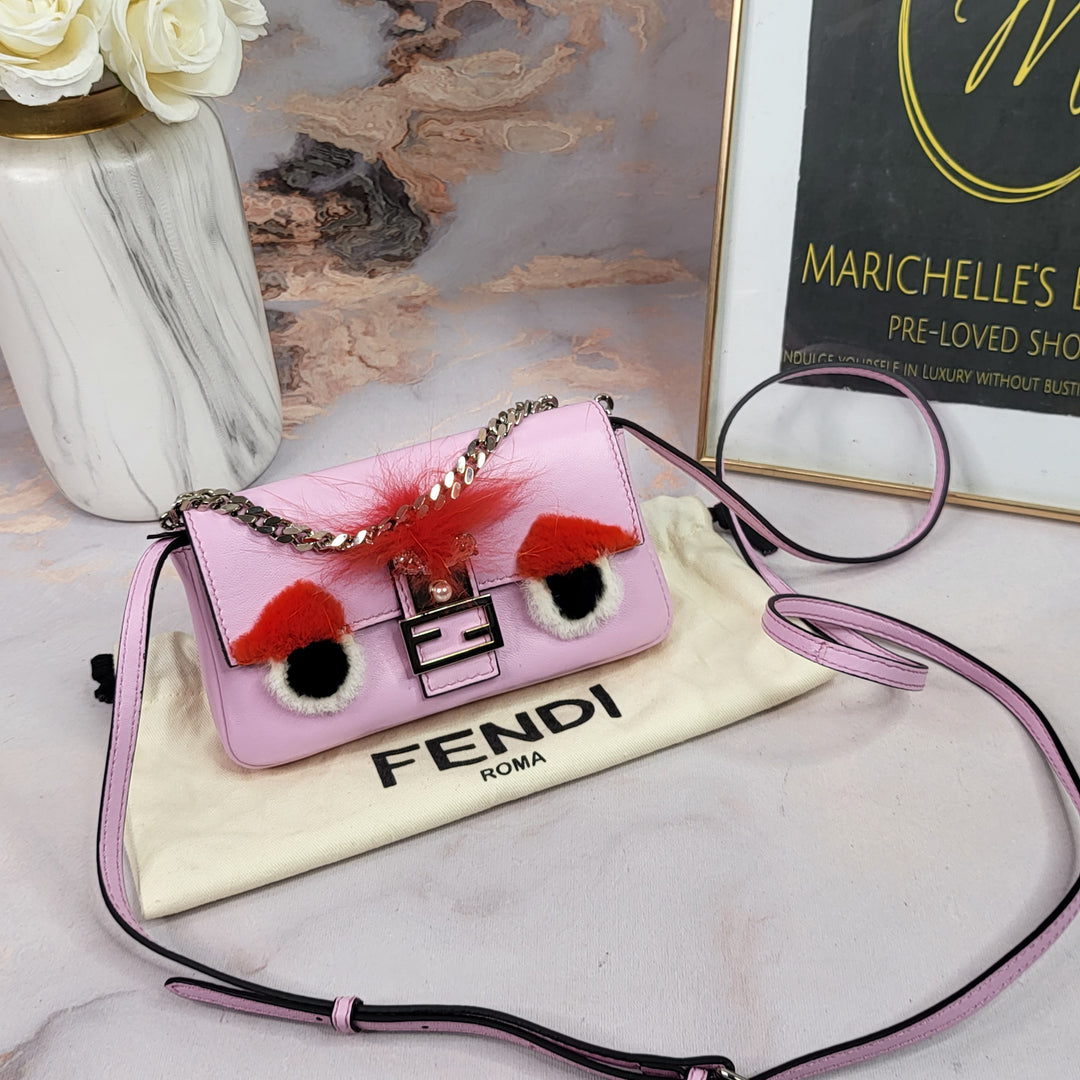 Fendi Micro Buggie Baguette Bag