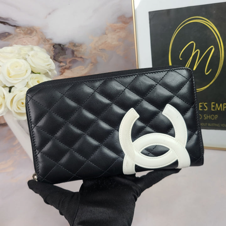 Chanel Cambon Zippy Organizer Wallet