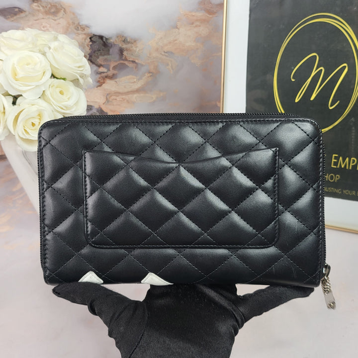 Chanel Cambon Zippy Organizer Wallet