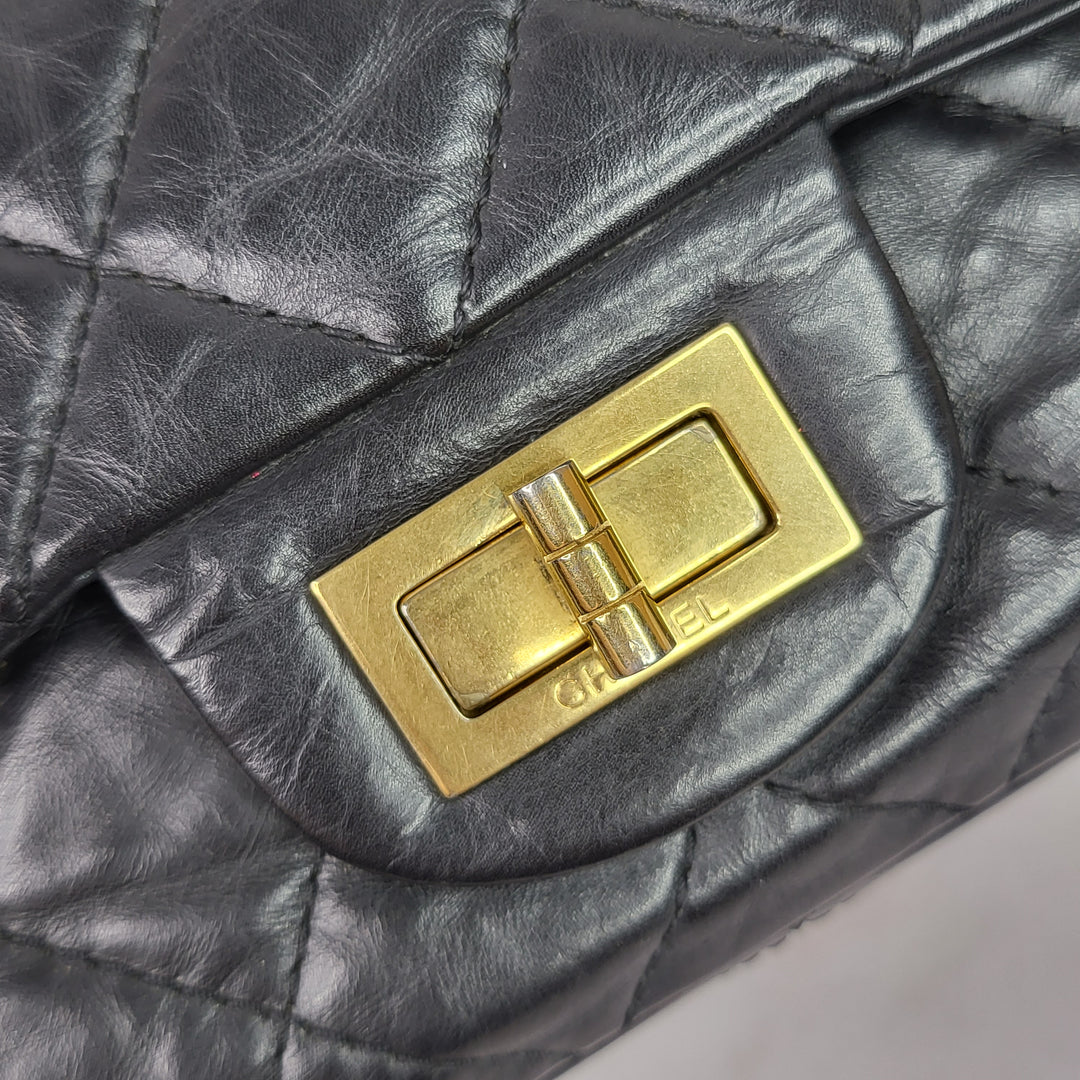 Chanel Calfskin Reissue Double Flap Jumbo