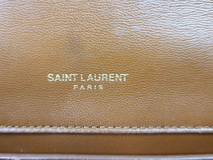Saint Laurent Suede Tassel Bag