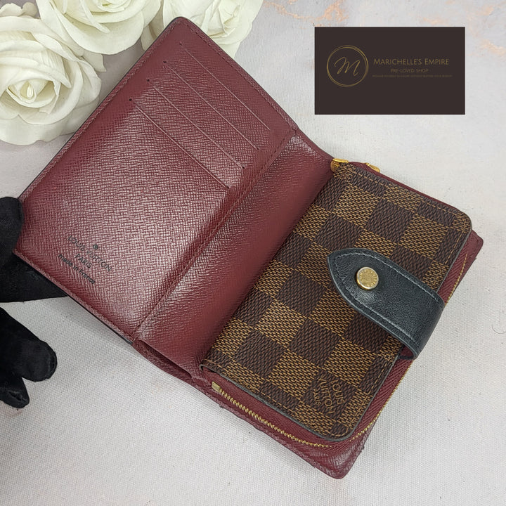 Louis Vuitton Damier Ebene Juliette Compact Wallet