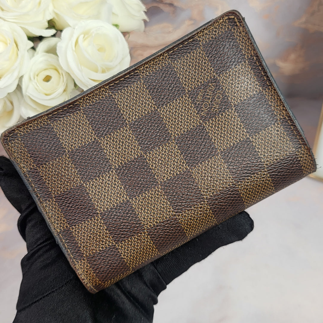 Louis Vuitton Damier Ebene Juliette Compact Wallet