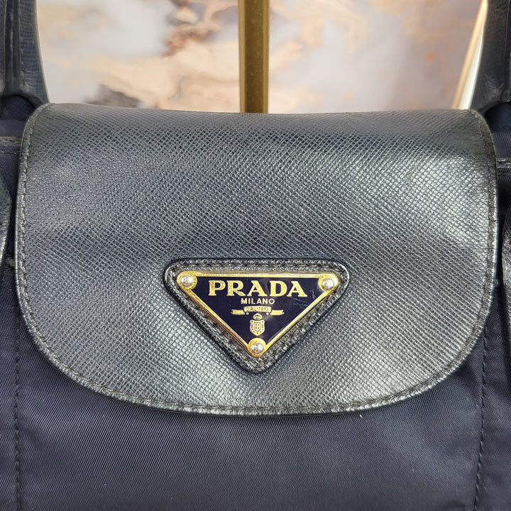 Prada Tessuto Saffiano Handbag