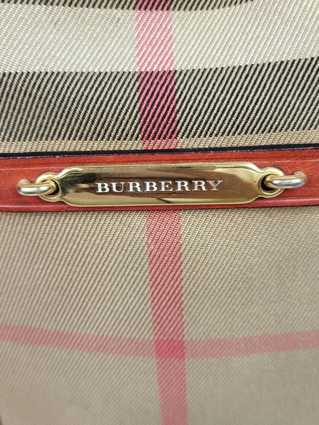 Burberry Bridle Orchard Bowler Bag