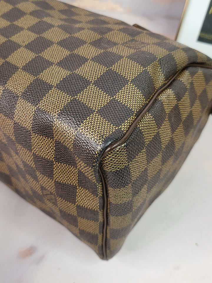 Louis Vuitton Damier Ebene Speedy 25