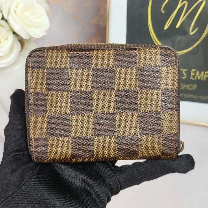 🎁Louis Vuitton Damier Ebene Zippy Coin Pouch 🎁