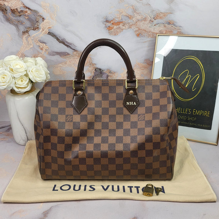 Louis Vuitton Damier Ebene Speedy 30