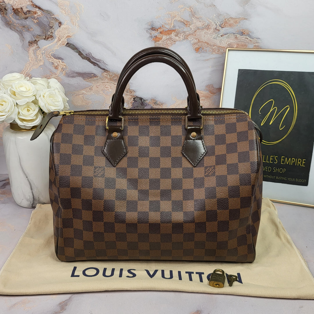 Louis Vuitton Damier Ebene Speedy 30