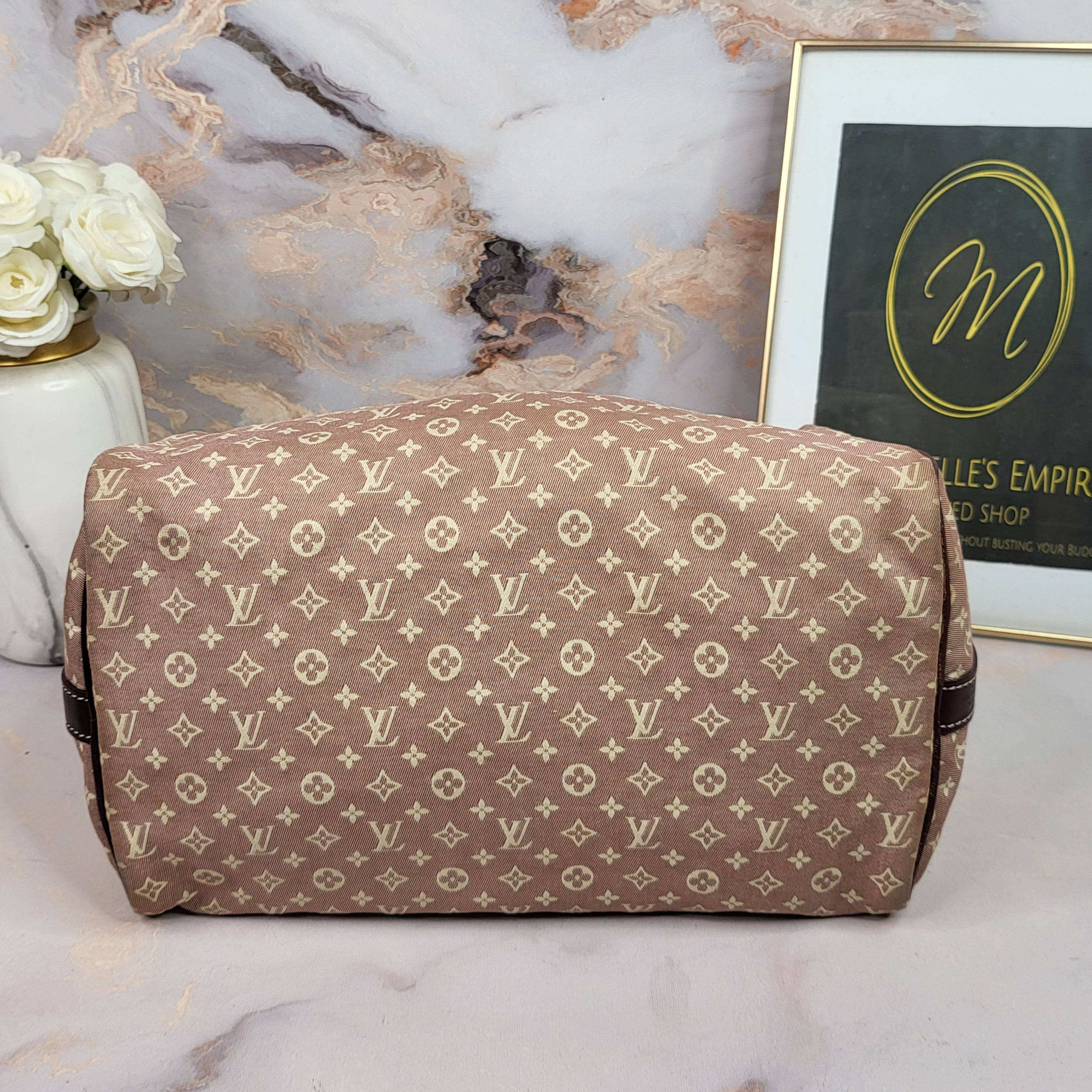 Louis vuitton mini lin speedy bandouliere best sale