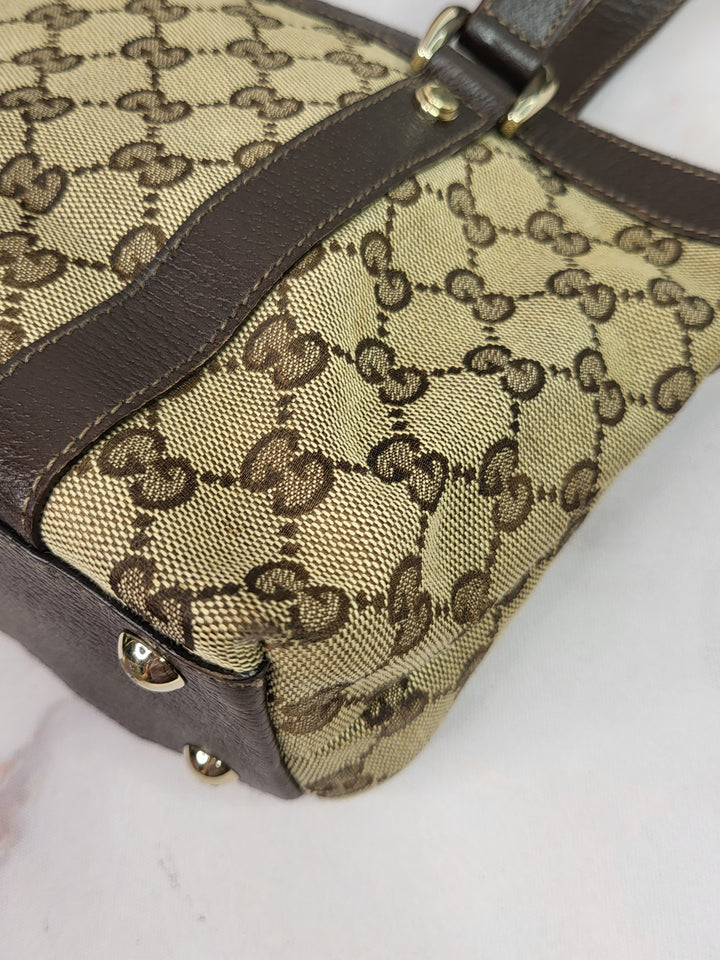 Gucci Canvas Mini Tote Bag