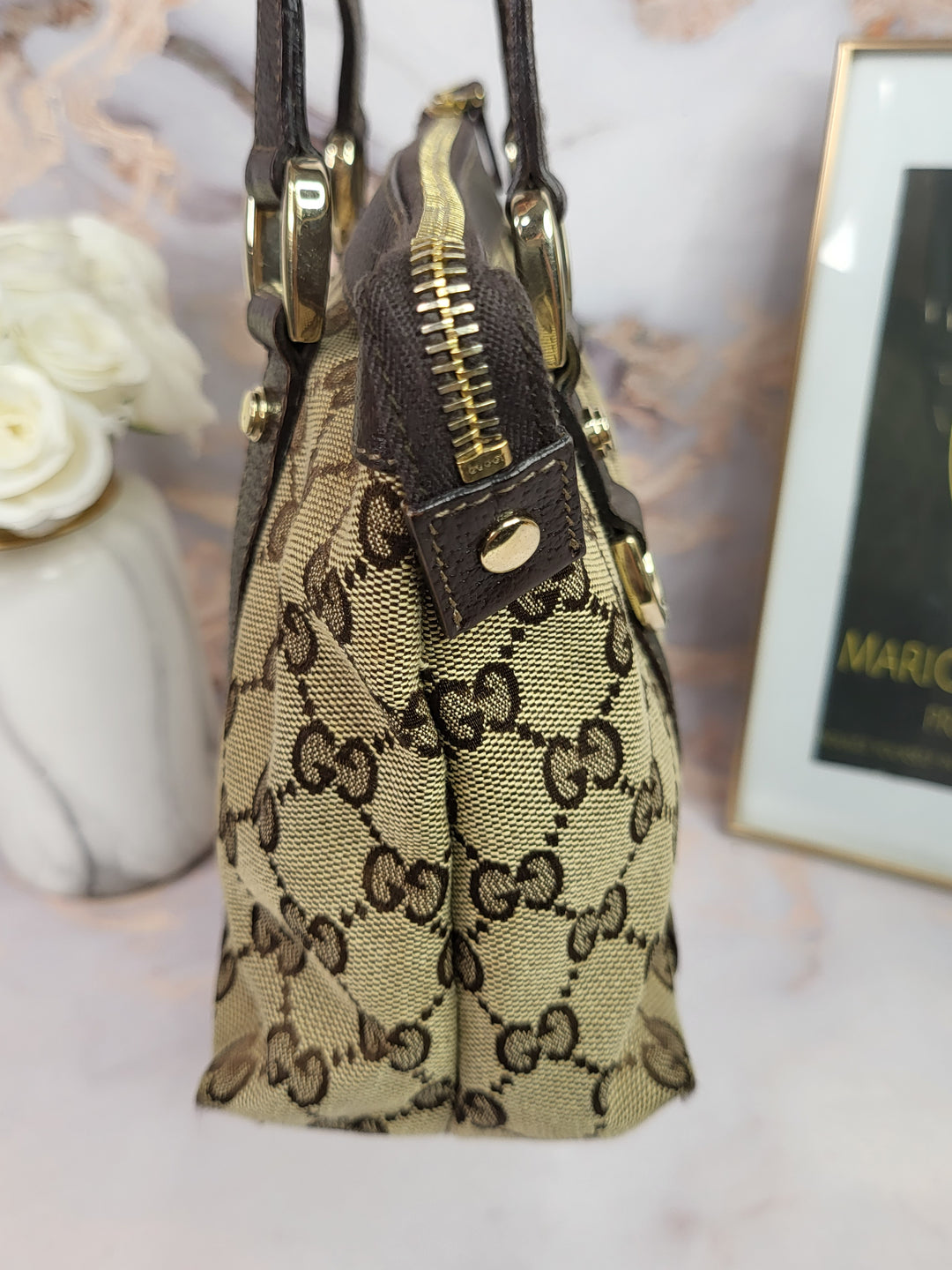 Gucci Canvas Mini Tote Bag