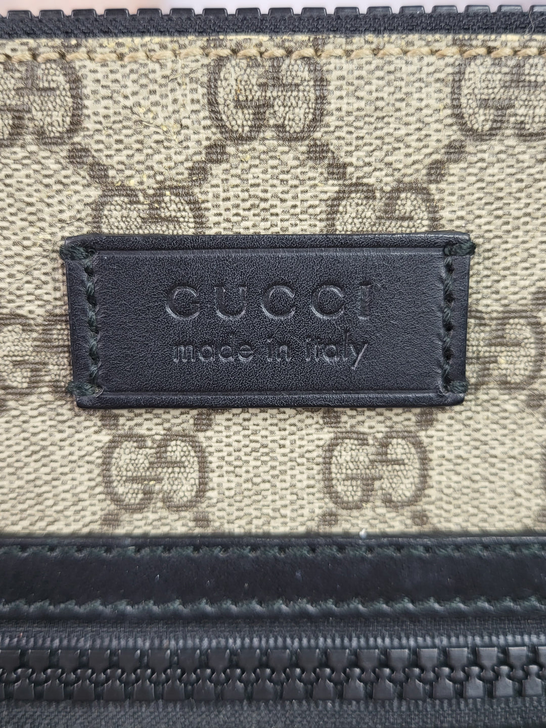 Gucci PVC Canvas Messenger Bag