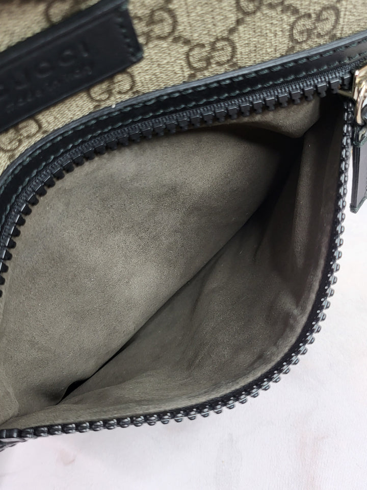 Gucci PVC Canvas Messenger Bag