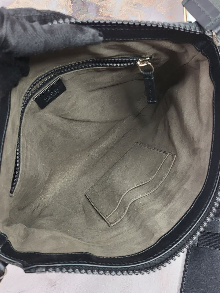 Gucci PVC Canvas Messenger Bag