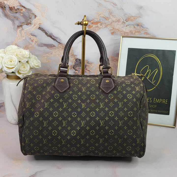 Louis Vuitton Mini Lin Speedy 30