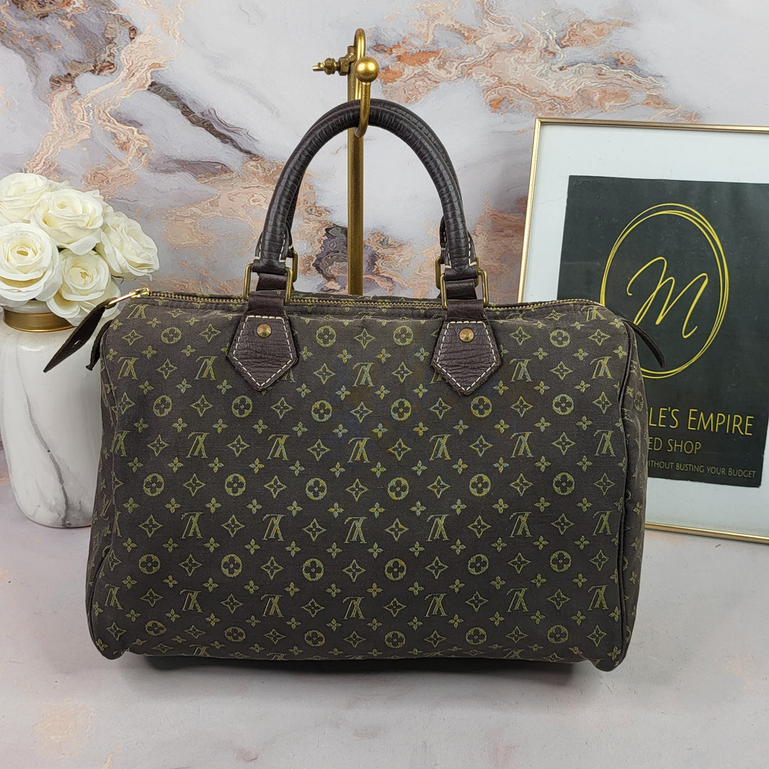 Louis Vuitton Mini Lin Speedy 30