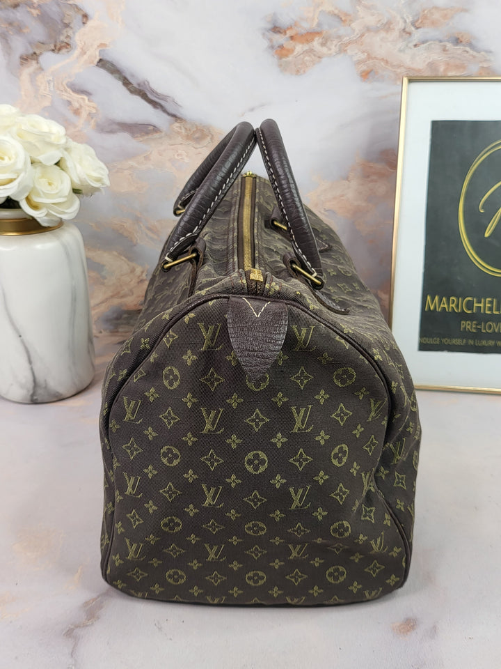 Louis Vuitton Mini Lin Speedy 30