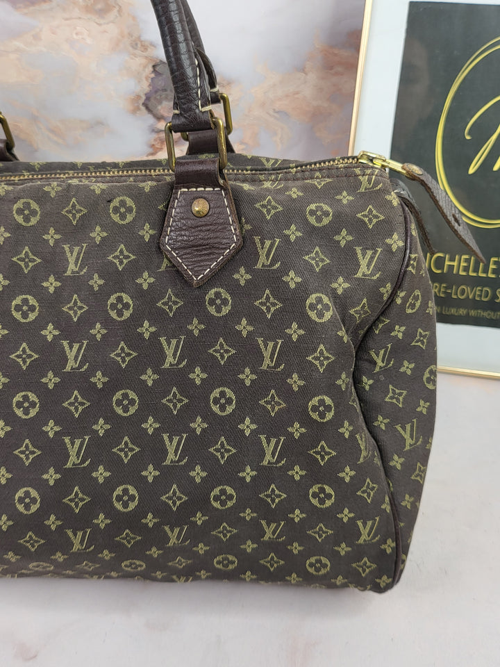 Louis Vuitton Mini Lin Speedy 30