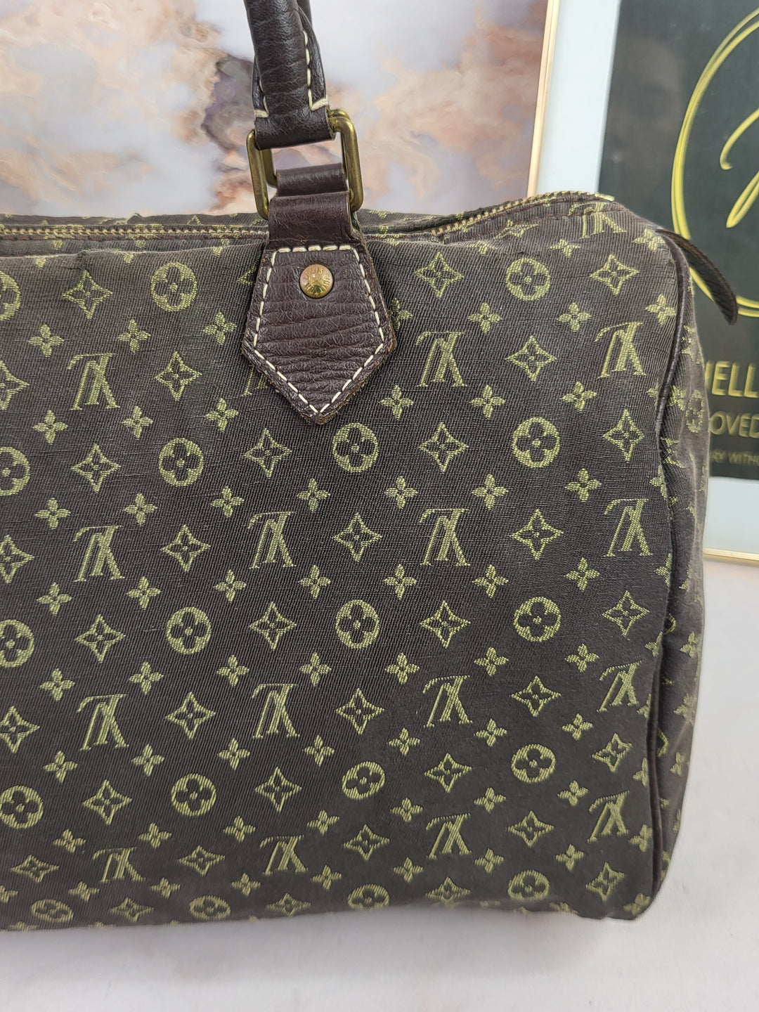 Louis Vuitton Mini Lin Speedy 30