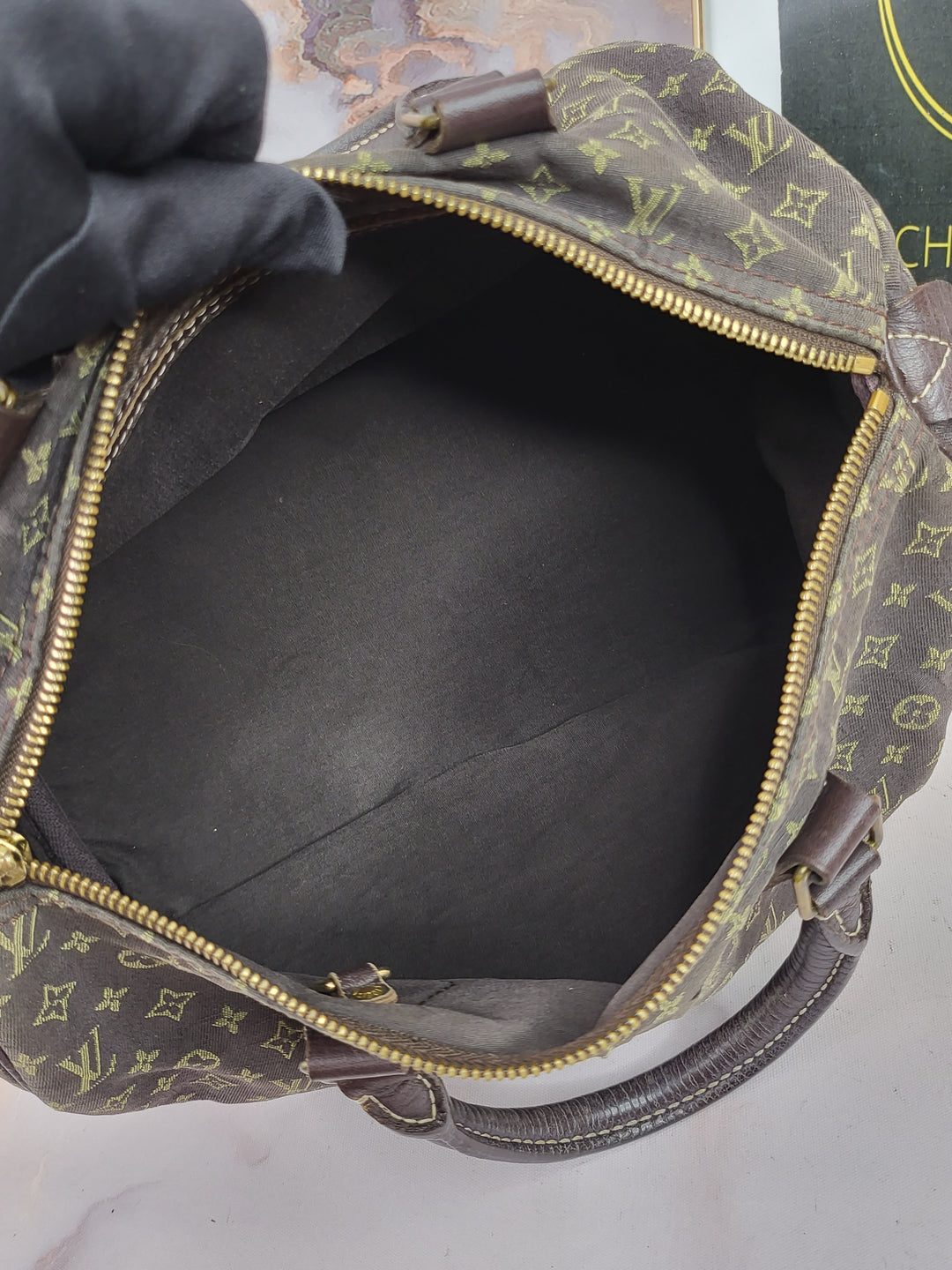 Louis Vuitton Mini Lin Speedy 30