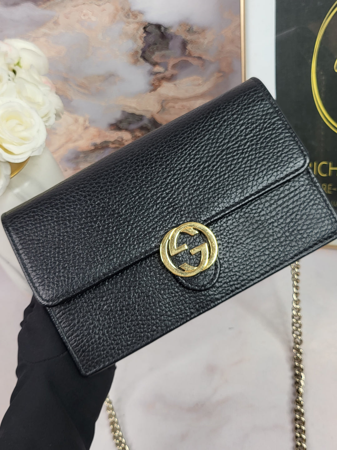 Gucci Interlocking GG Wallet On Chain