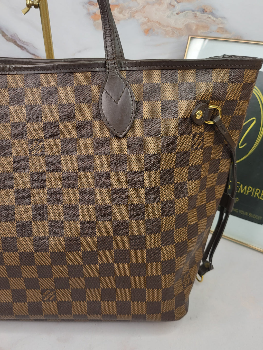 Louis Vuitton Damier Ebene Neverfull MM