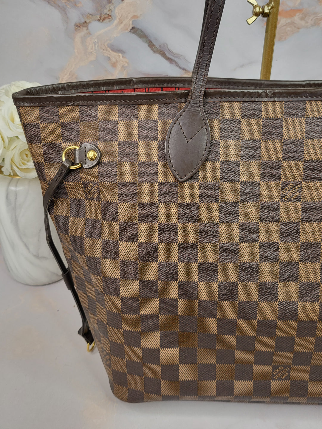 Louis Vuitton Damier Ebene Neverfull MM