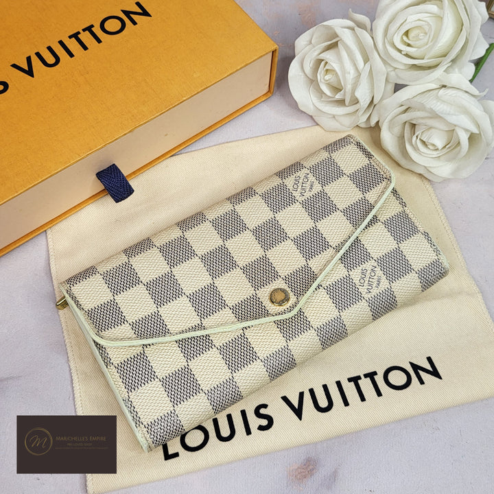 Louis Vuitton Damier Azur Sarah Wallet